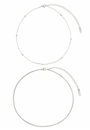 DELICATE CHOKER SET - Collar - silberfarben