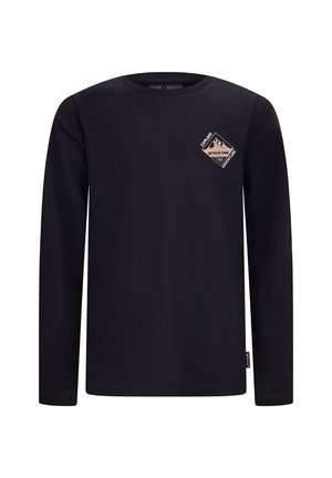 LEON - Maglietta a manica lunga - black