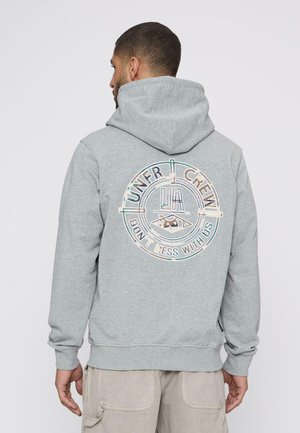DMWU CAMO - Kapucnis pulóver - heather grey