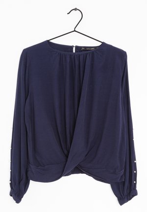 Blouse - blue