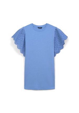 VOLANT SANGALLO - T-shirt con stampa - celeste