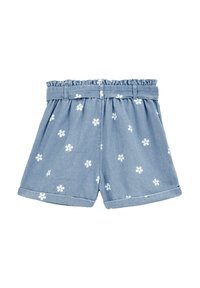 WE Fashion BLUE RIDGE - Džinsa auduma šorti - light blue