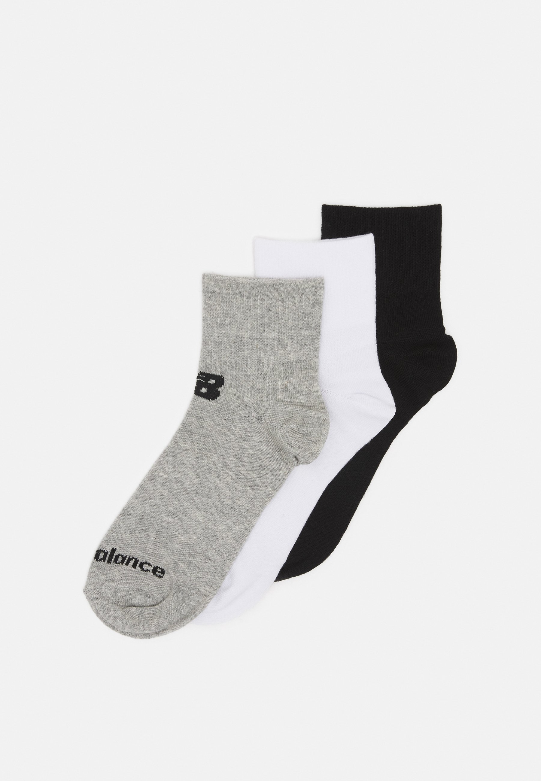 new balance quarter socks black