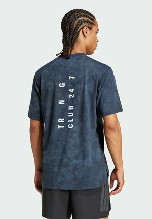 POWER GRAPHIC - Print T-shirt - aurora ink black