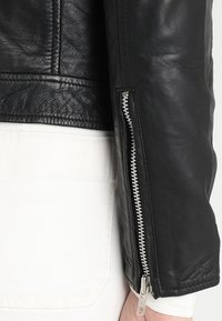 mbyM Leren jas - black