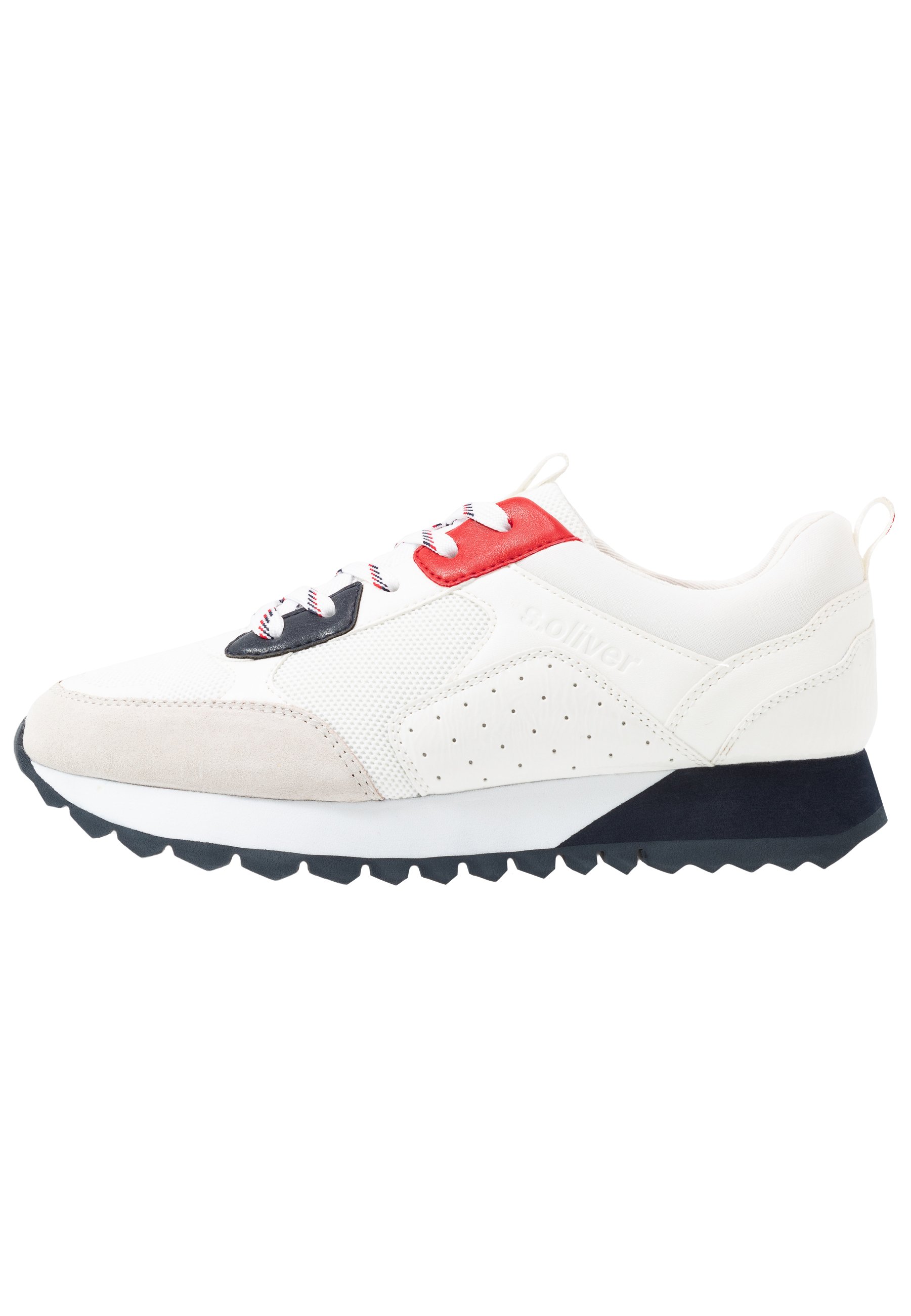 s.Oliver Joggesko white Zalando.no s.Oliver Joggesko silver Zalando.no