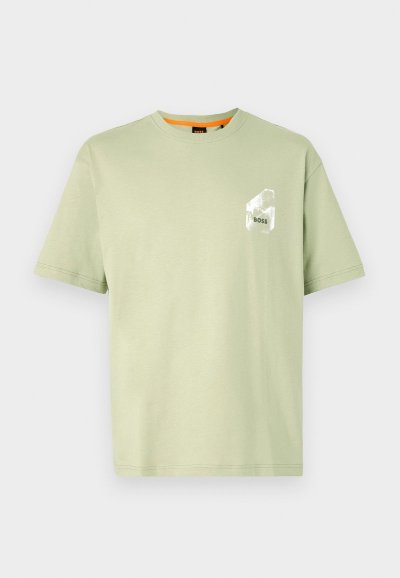 Boss T-shirt print groen Boss T-shirt print groen