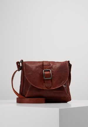 Schoudertas - cognac