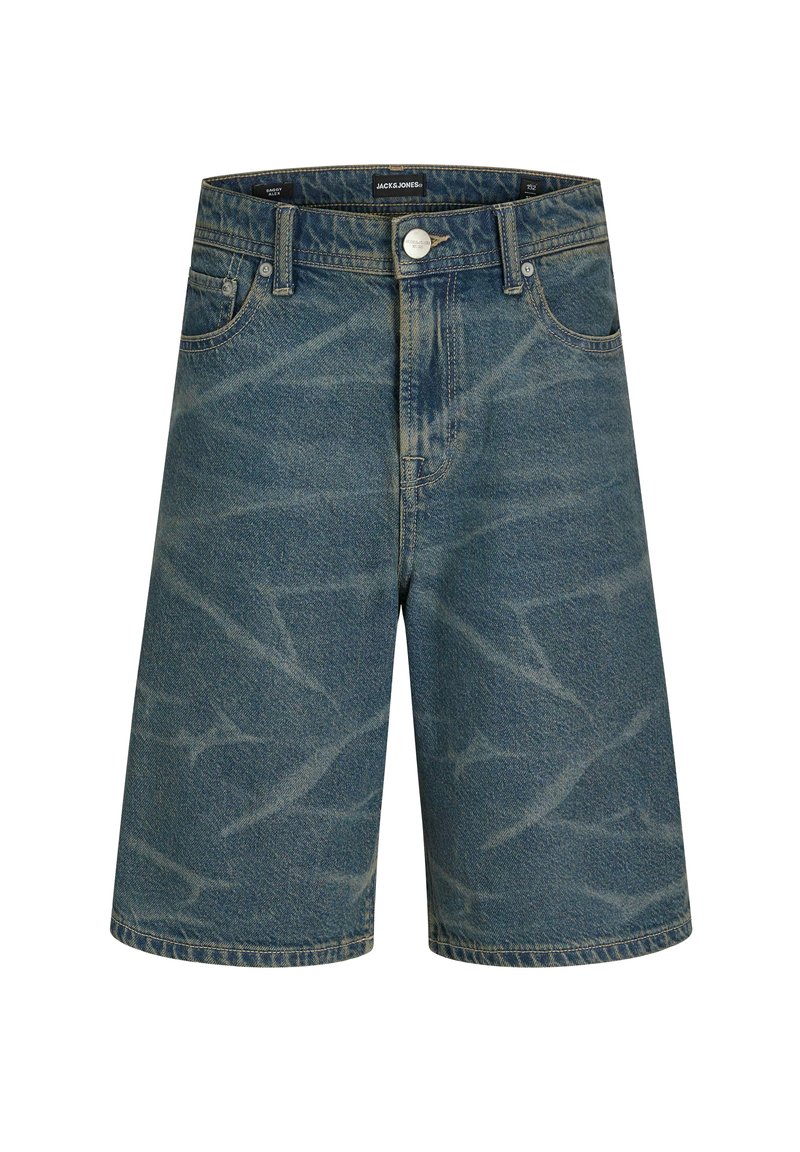 Jack & Jones Junior Jeansshort blauw denim/bluedenim Jack & Jones Junior Jeansshort blauw denim/bluedenim