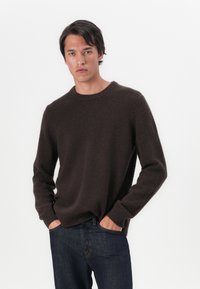 Samsøe Samsøe SAFREDDY SWEATER - Strickpullover - black coffee