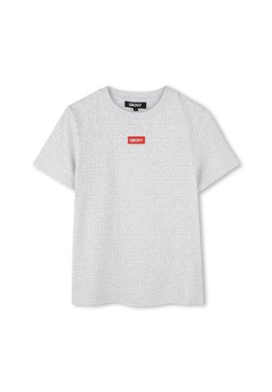 T-shirt print - gris clair chine