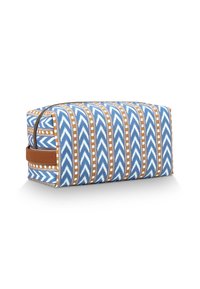 Pip Studio COCO MEDIUM SAMBA STRIPE - Wash bag - blue