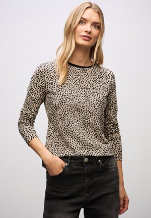 IM LEO-LOOK - Langærmet T-shirt - beige