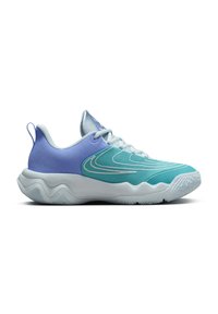 Nike Performance GIANNIS IMMORTALITY 4 - Basketballsko - dusty cactus/white-royal pulse-green frost