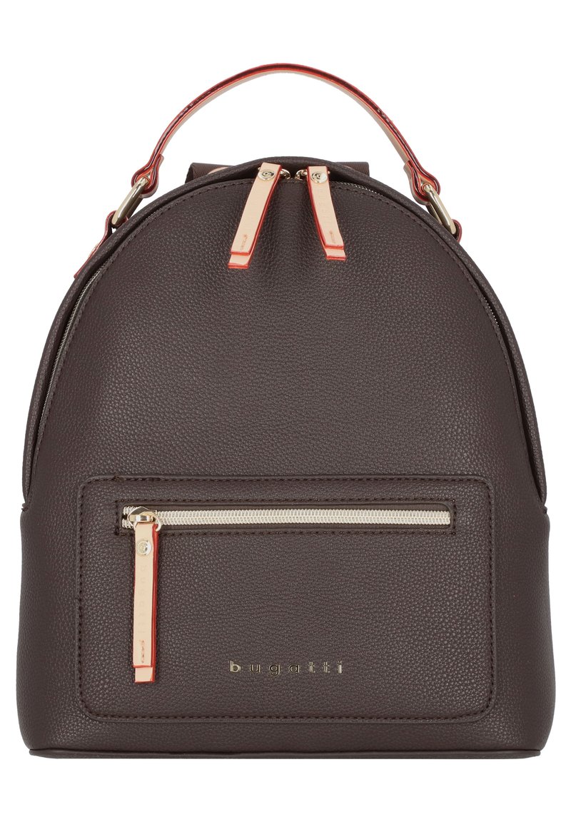 bugatti cognac leather backpack Valentino  Wholesale Introducing Bugattis Central Collection bugatti Backpack - dunkelbraun/brown -