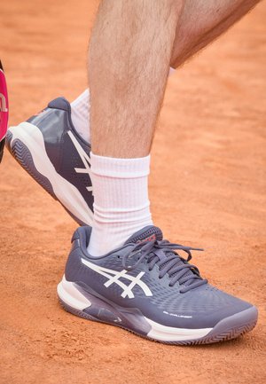 GEL CHALLENGER - Παπούτσια τένις για χωμάτινα γήπεδα - indigo fog/white