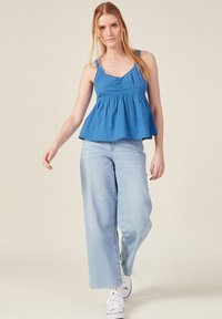 BONOBO Jeans MIT BREITEN TRÄGERN - Camicetta - bleu marine