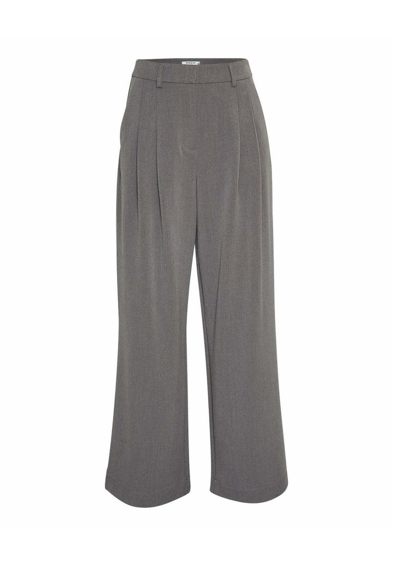 MSCH Copenhagen HENRIKA - Stoffhose - grey melange