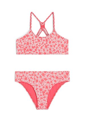 TROPICS  SET - Bikinit - pink milliflower