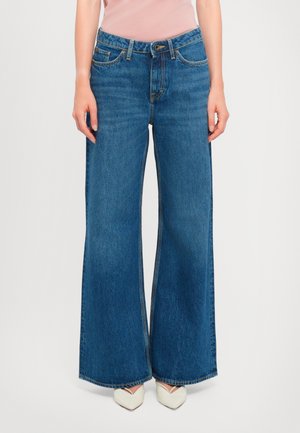 KINNE - Wide leg - royal blue