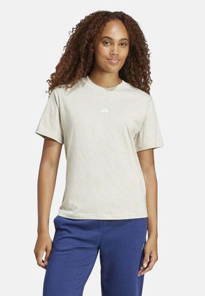 adidas Performance ESSENTIALS SMALL LOGO - T-shirt basic - alumina white