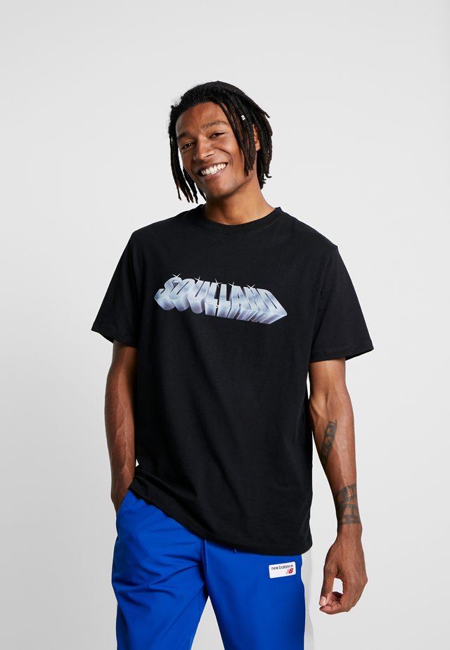 SIGURD - T-shirt med print - black