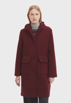 Short coat - burgundy