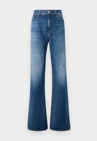 BECKA PANTS - Džíny Relaxed Fit - medium blue