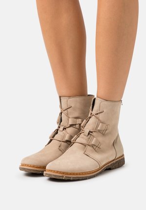 El Naturalista Bottines à lacets - taupe