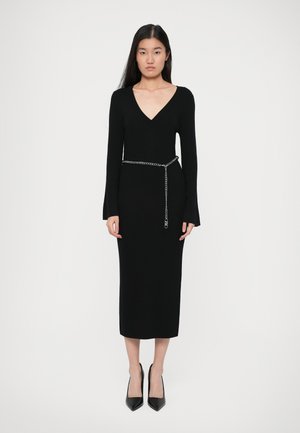 MICHAEL Michael Kors BELL - Abito in maglia - black