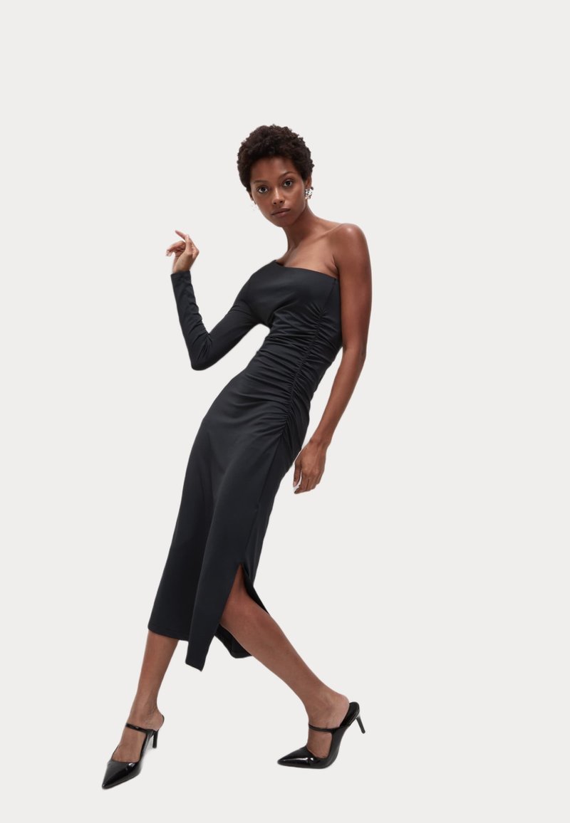 Robe Crayon Femme Marks And Spencer Taille 16 - Mi-longue, Sans Manches, En Coton, Occasion Très Bon état