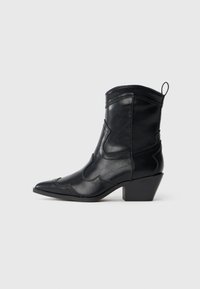 SWIFTY - Cowboy/biker ankle boot - black