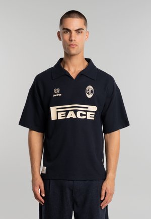 PEACE WAFFLE - Poloshirt - navy blue