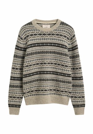 GANT, Strickpullover - light beige melange