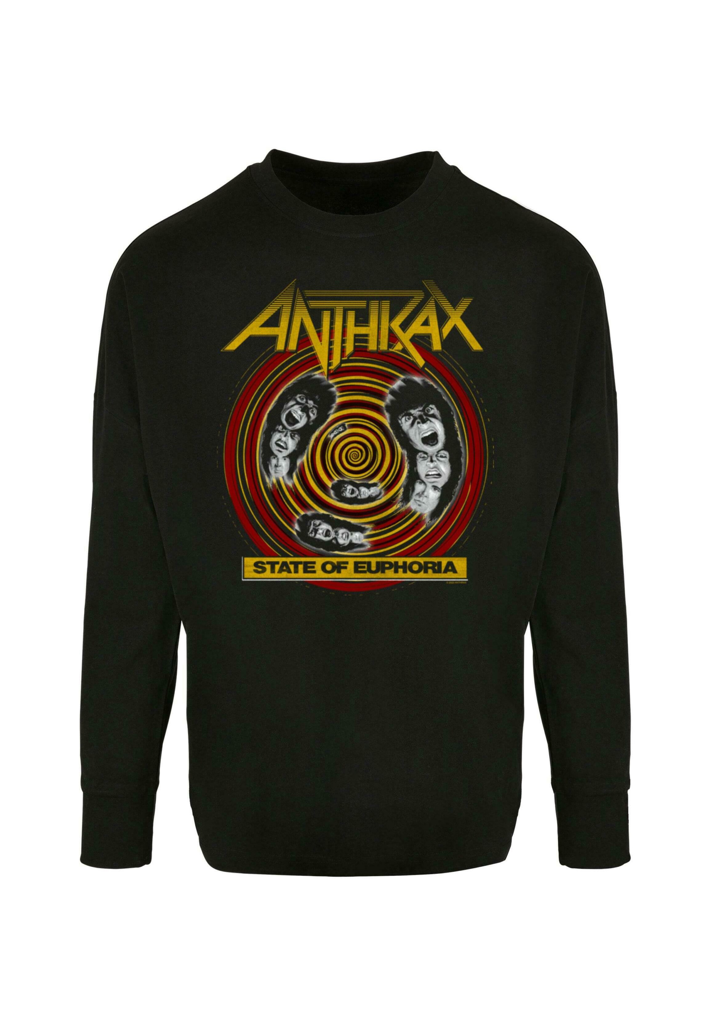 Merchcode ANTHRAX - STATE OF EUPHORIA - Long sleeved top - black