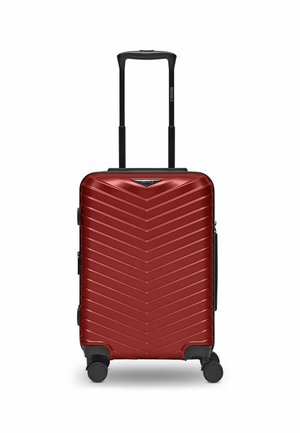 Luggage - metallic red shiny