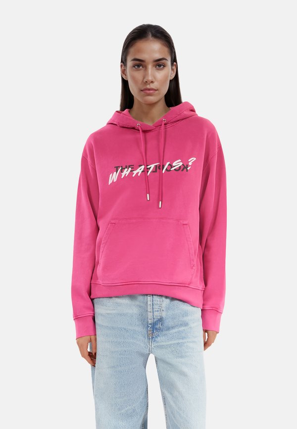 Kapuzenpullover - fushia