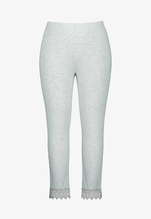 Ulla Popken GROSSE GRÖSSEN 7/8 - Legging (type pantalon) - lichtgrijs melange