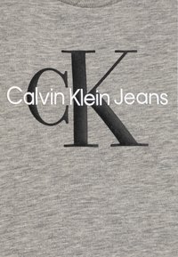 Calvin Klein Jeans MONOGRAM UNISEX - Top s dlouhým rukávem - grey heather