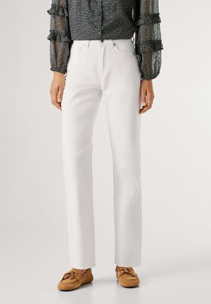 ROBYN - Jean droit - clean white rigid