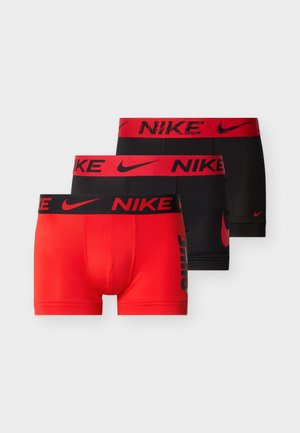 TRUNK 3 PACK - Μποξεράκια σε στενή γραμμή - black/red