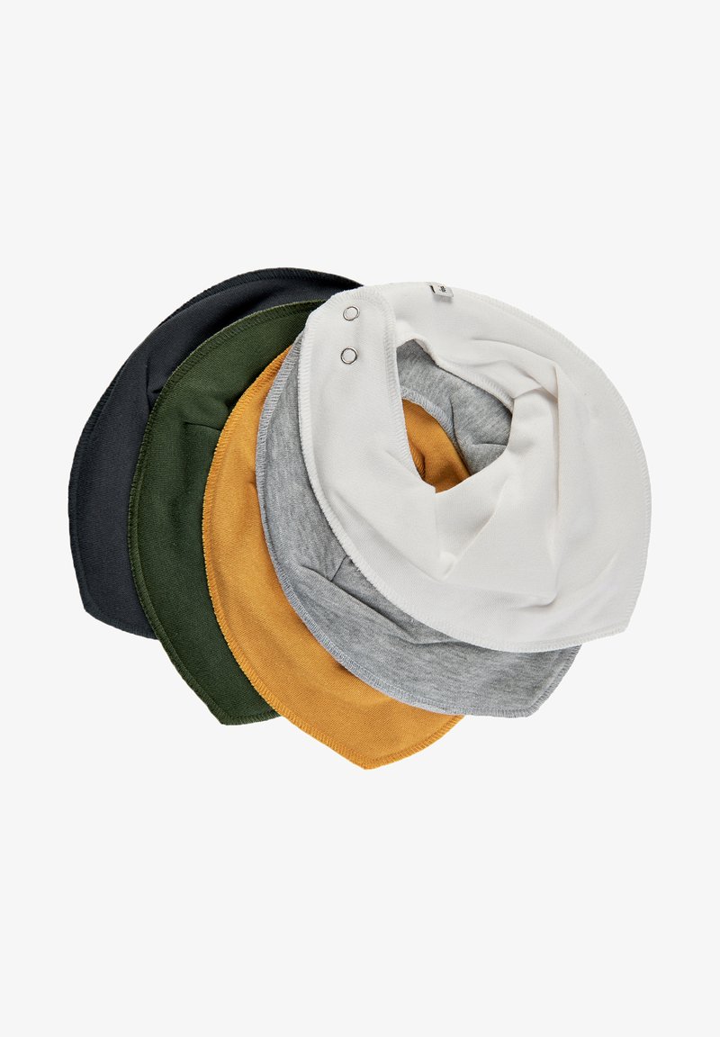 Pippi made with love BANDANA - SOLID 5-PACK - Lätzchen - marshmallow white