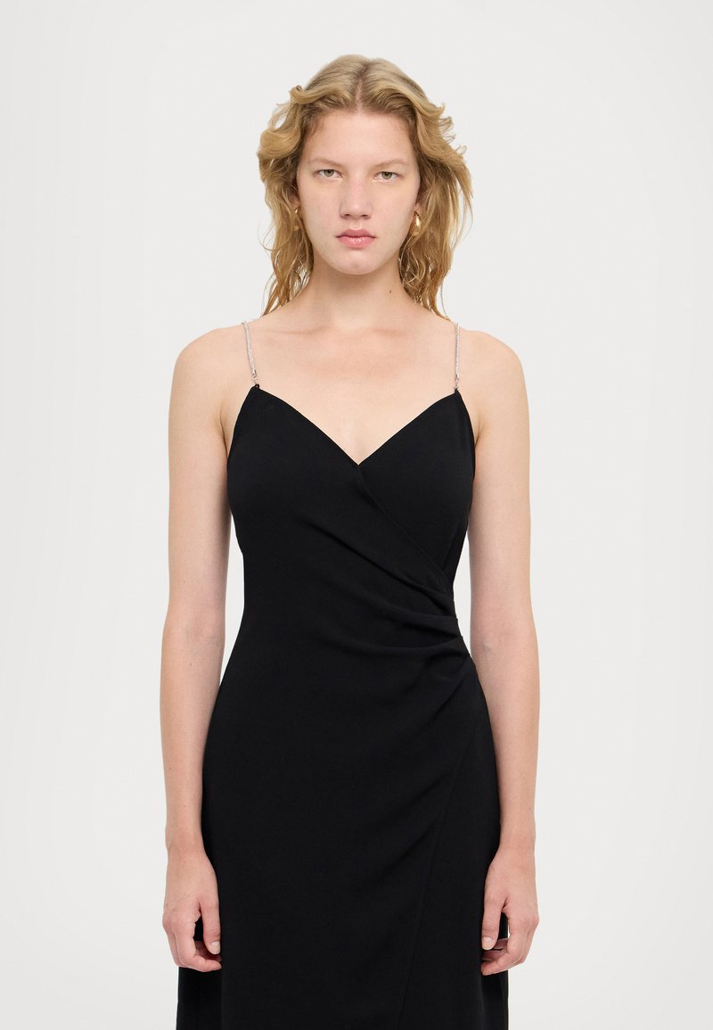 Armani Exchange DRESS - Cocktail dress / Party dress - black - Zalando.ie