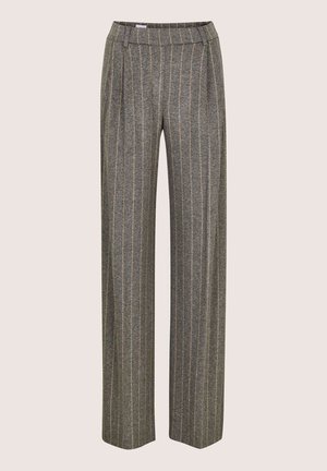 MADELEINE, MADELEINE HOSE BUNDFALTENHOSE MIT NADELSTREIFEN - Broek - stone gray   berber