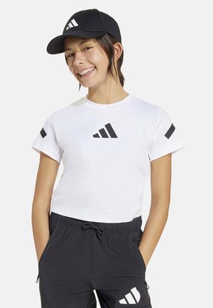 ZNE - T-Shirt print - white black