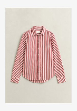 GANT, POPELINE-BLUSE IM REGULAR FIT MIT STREIFEN - Hemdbluse - deep grape wine