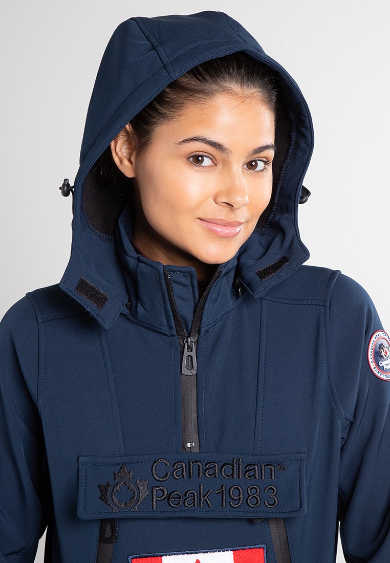 Canadian Peak Softshelljas - navy/donkerblauw - Zalando.nl