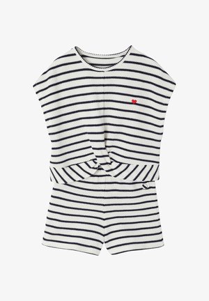 Vertbaudet, VERTBAUDET MÄDCHEN-SET: T-SHIRT & SHORTS - Shorts - wollweiß