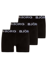 Björn Borg - SOLIDS SAMMY SHORTS 3 PACK - Culotte - black beauty Imagen en miniatura 1