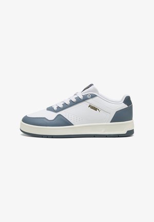 Puma, COURT CLASSIC - Zapatillas - white-evening blue
